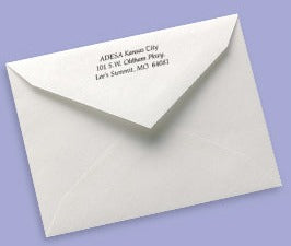 IEW- Personalized Envelope Imprinting | Abbott Cards